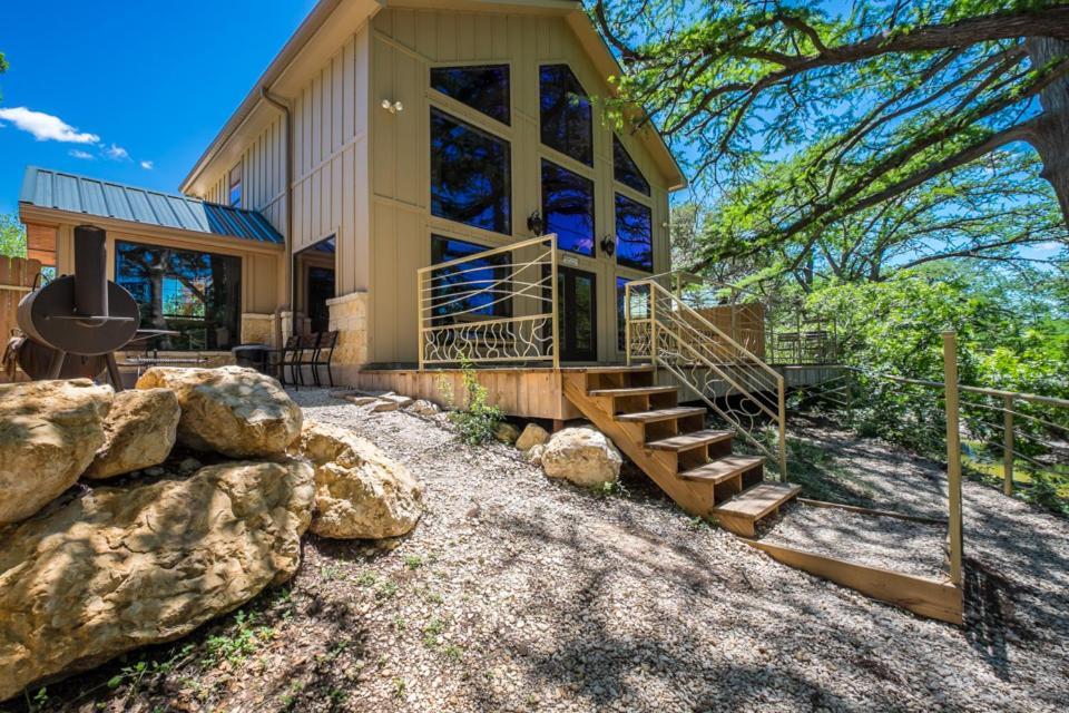 River Bluff Cabins Rio Frio Exteriér fotografie