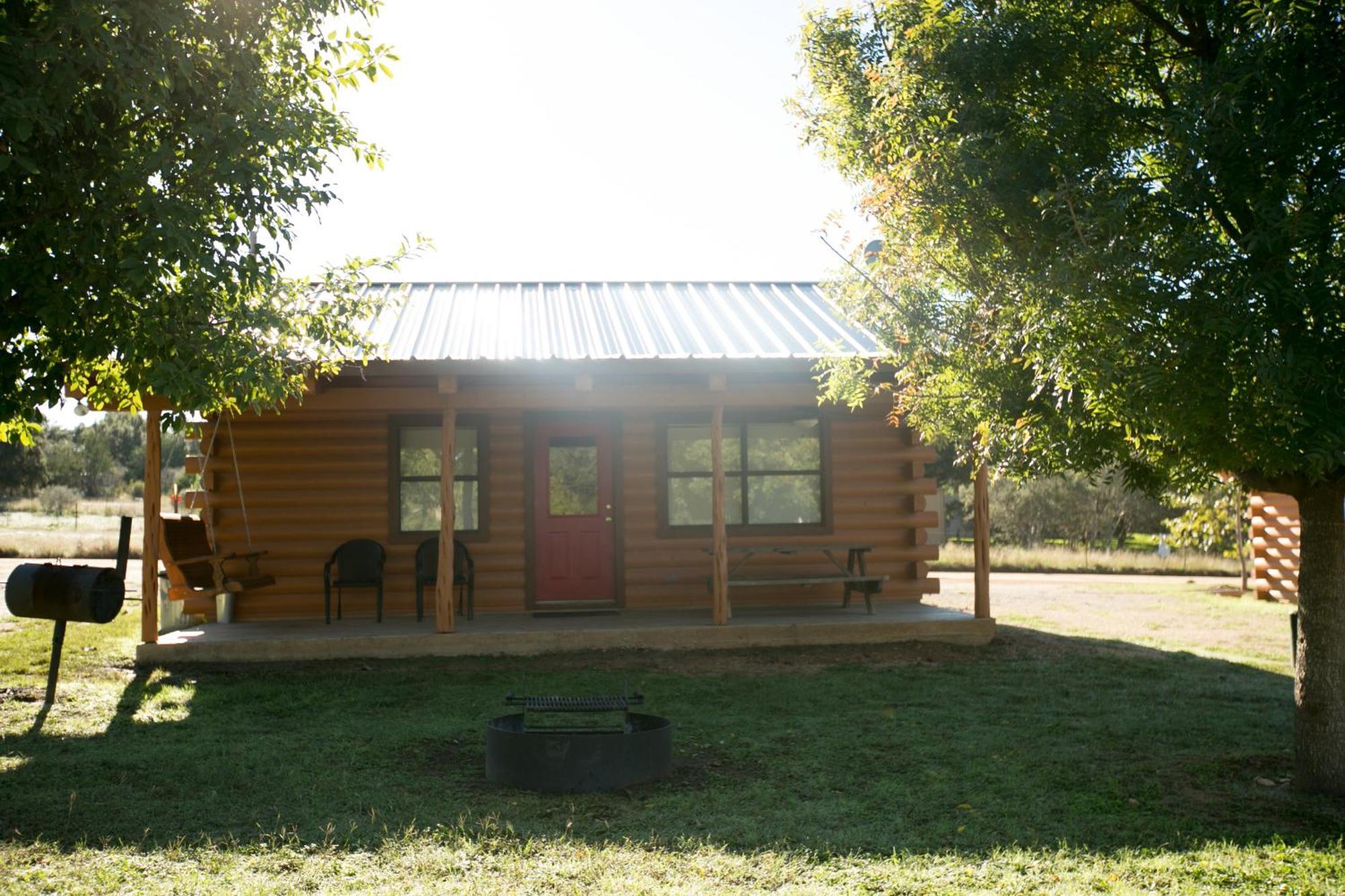 River Bluff Cabins Rio Frio Exteriér fotografie