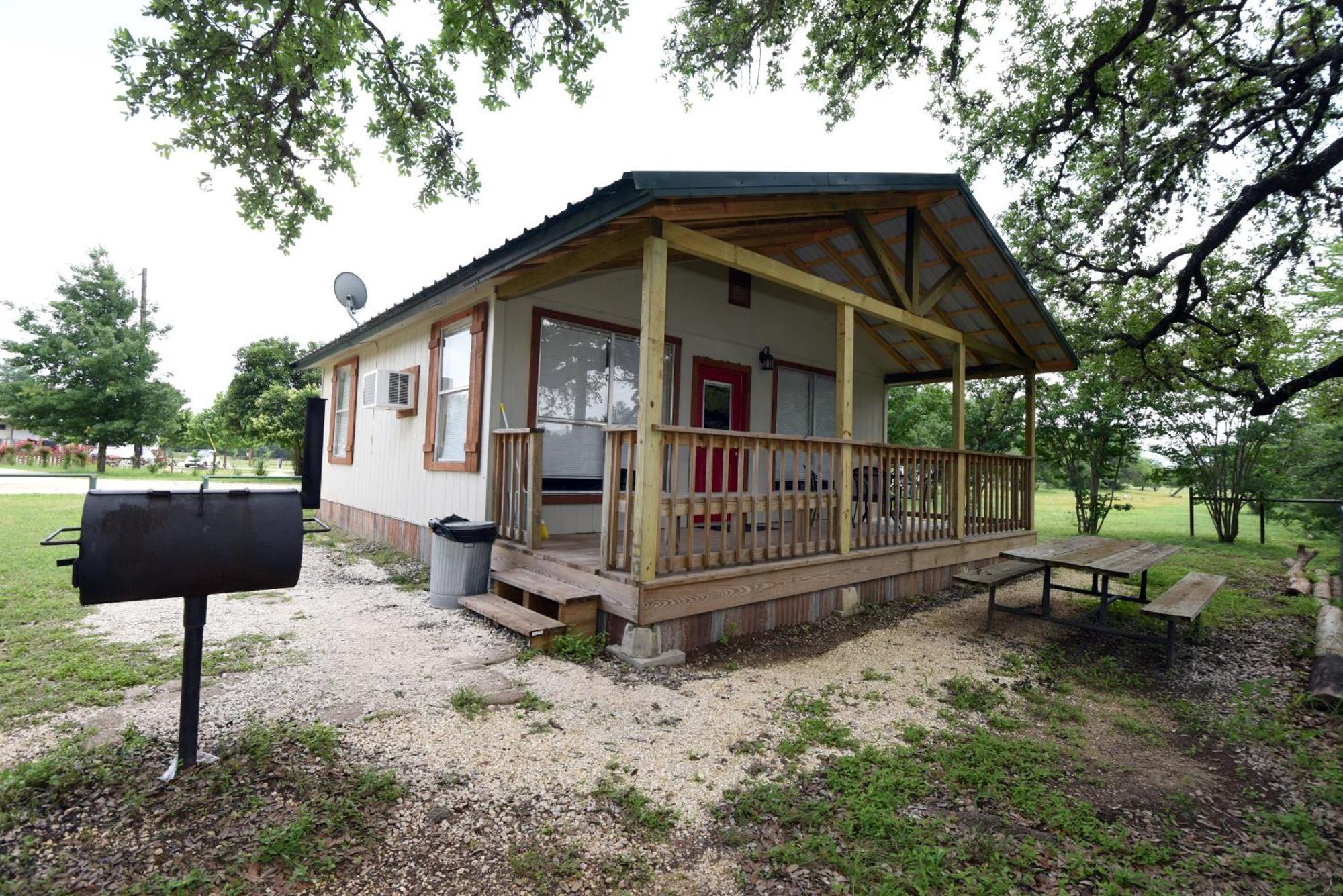 River Bluff Cabins Rio Frio Exteriér fotografie