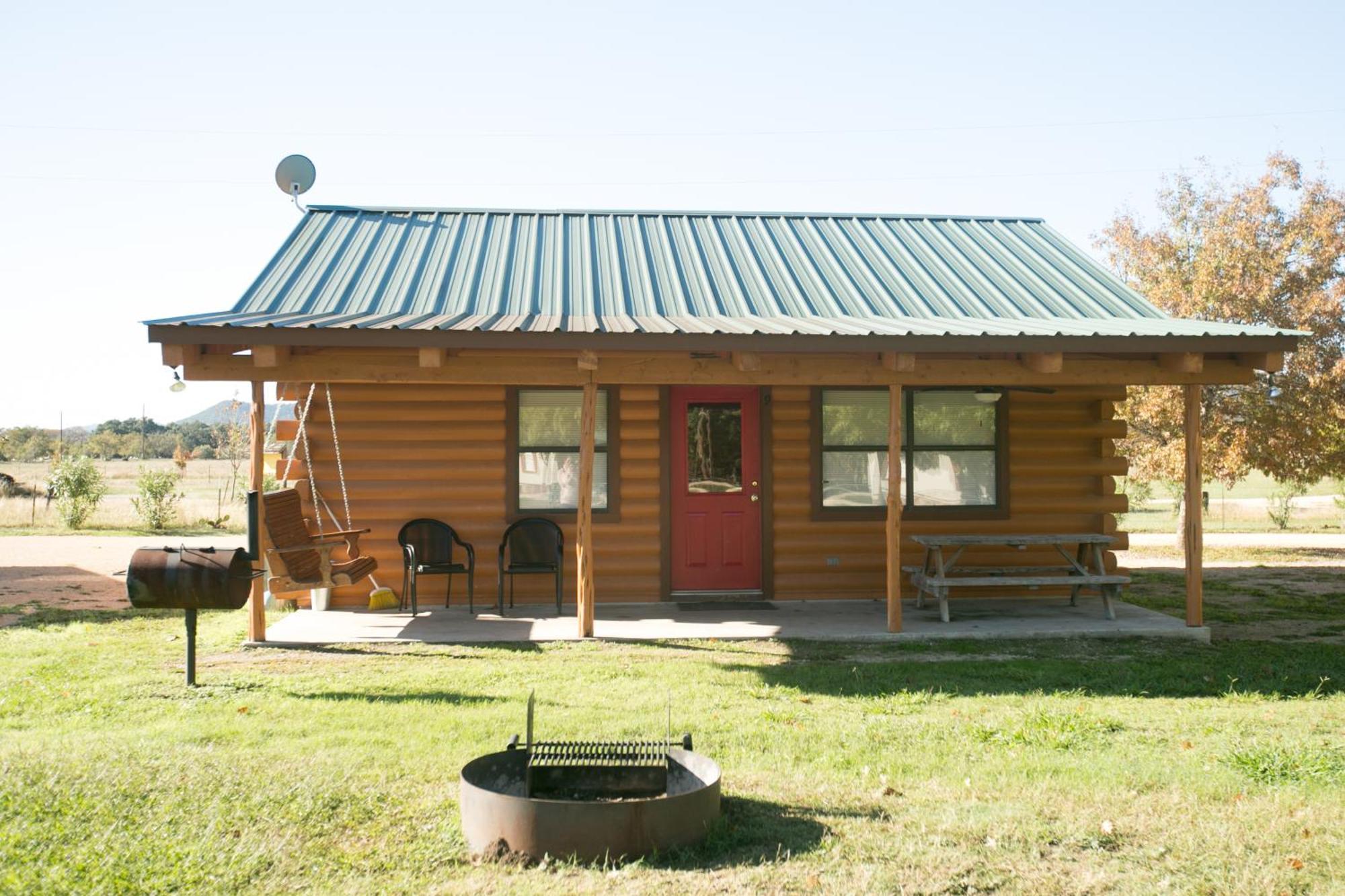 River Bluff Cabins Rio Frio Exteriér fotografie