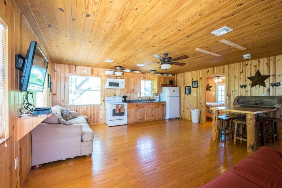 River Bluff Cabins Rio Frio Exteriér fotografie