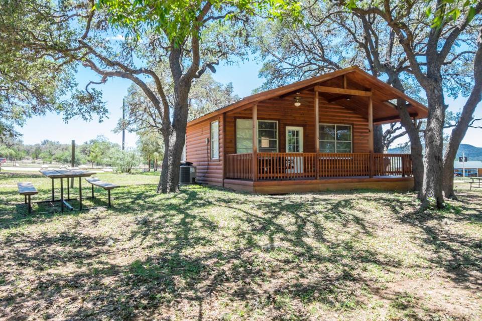 River Bluff Cabins Rio Frio Exteriér fotografie